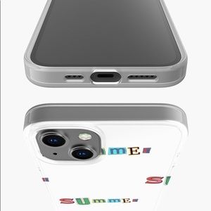 Black Summer white Classic summer phone case